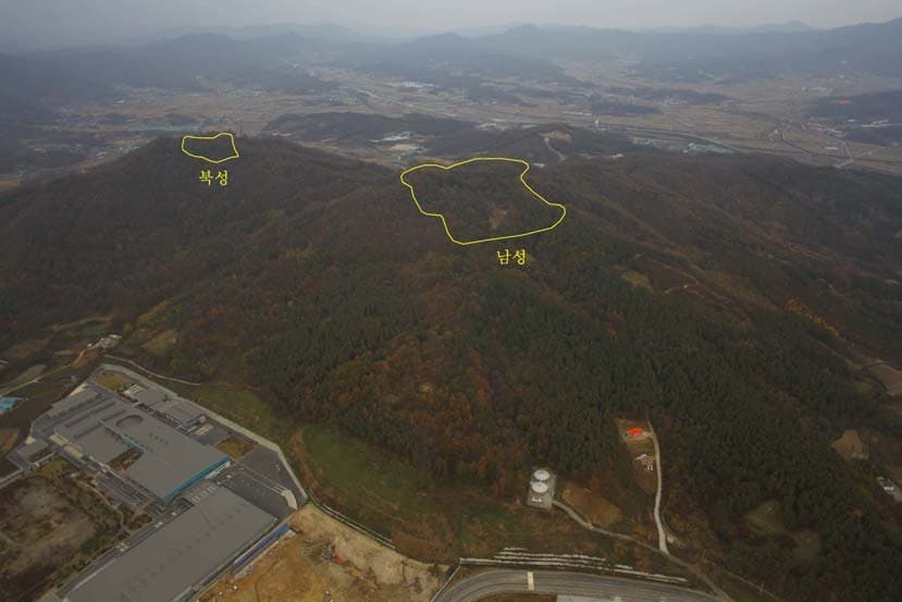추성산성 — 증평 추성산성 — 전경 사진