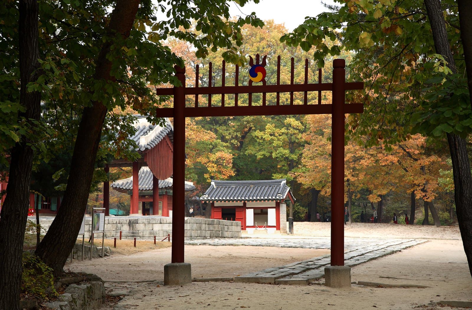 서울 정릉 — 서울 정릉_홍살문_미술_2006년(출처 : 국립문화재연구소)