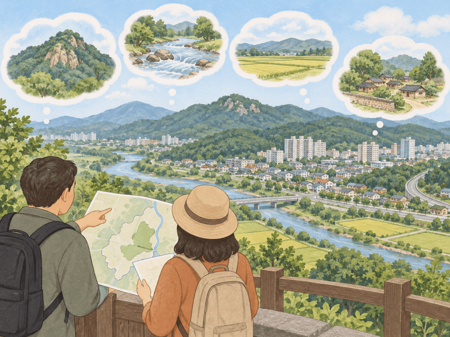 포일동 이름에 남은 지역 기억 - 이야기를 바탕으로 한 삽화