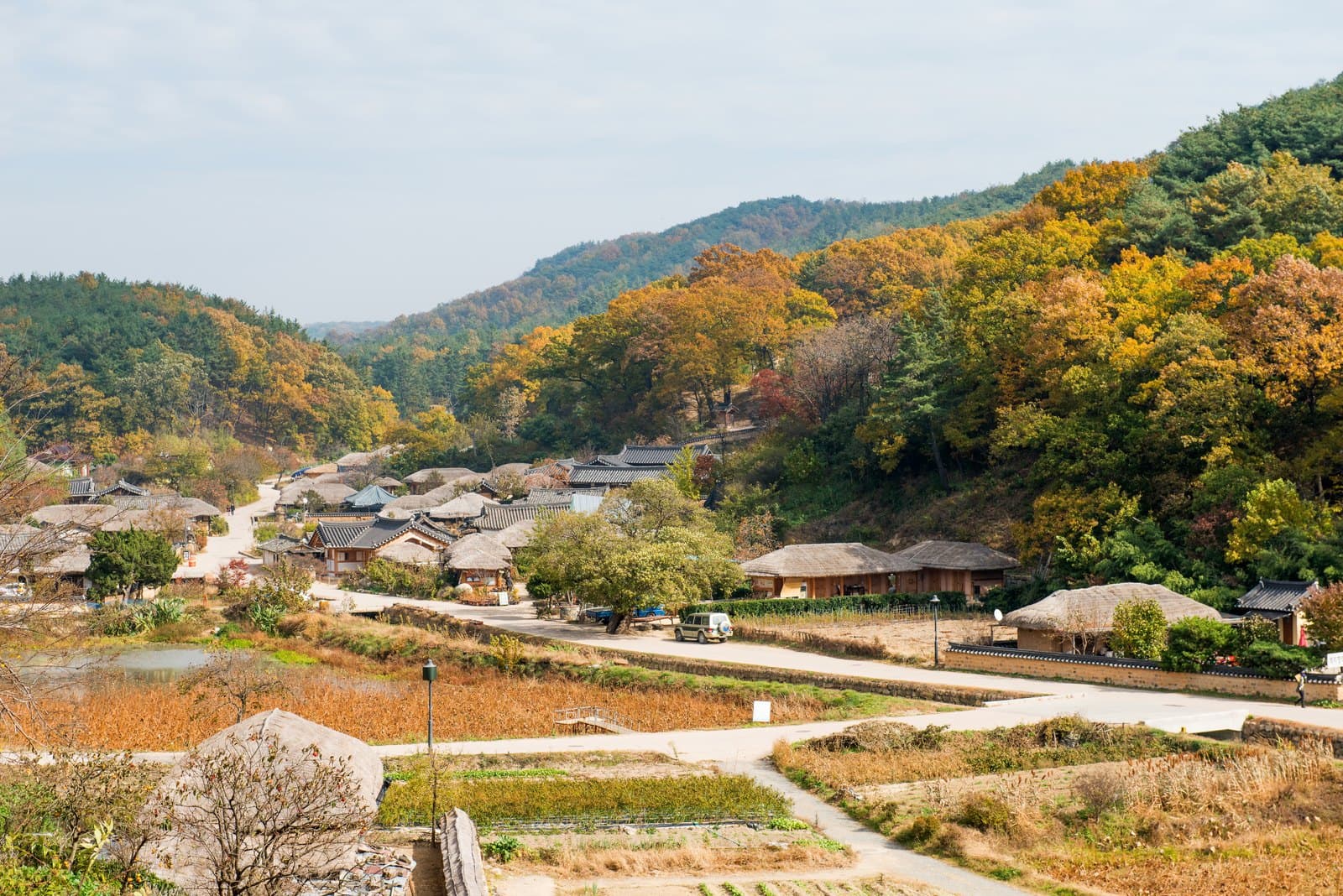 양동마을 — 경주 양동마을 — 경주 양동마을_전경 (촬영년도 : 2015년)